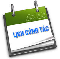 LỊCH CÔNG TÁC