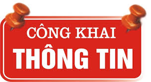 Công khai các khoản thu trong năm học 2021-2022